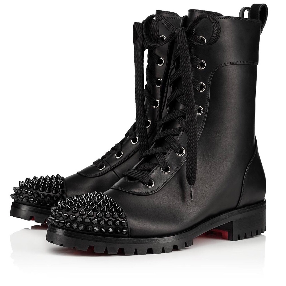 Christian Louboutin TS Croc Boot Blk/Blk 36 🖤